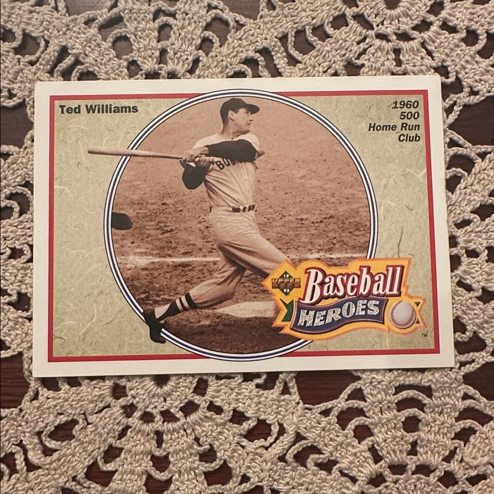 Baseball Heroes Trading Card
